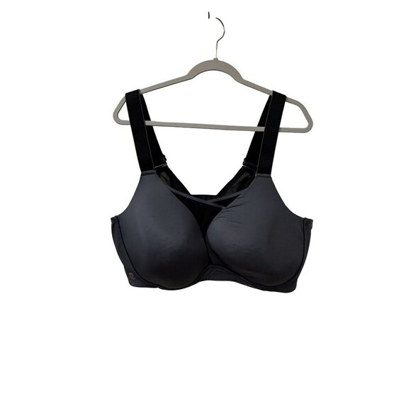 Livi Active Other - Livi Active Lane Bryant Womens Full Coverage Underwire Sports Bra Gray Size 52DD